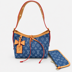 Blue Coated Handbag