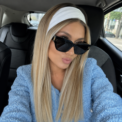 Chic Square Black Sunglasses