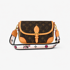 Brown Monogram Leather Bag