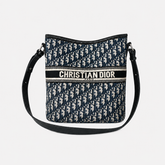 Vintage Blue Canvas Tote Bag Set