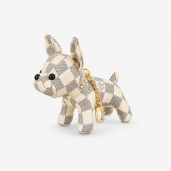 Checkered Puppy Bag Accessory