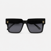Chic Square Black Sunglasses