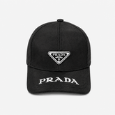 Black PR Curved Brim Travel Hat
