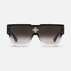 Oversized Gradient Shield Sunglasses