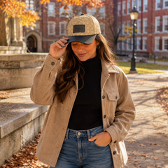 Monogram Black Brim Travel Hat