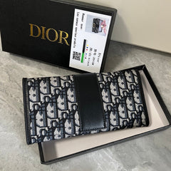 Vintage Canvas CD Clutch Wallet