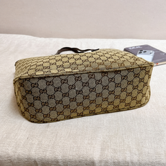 Brown Canvas Tote Bag
