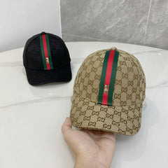 Stripe Casual GG Baseball Hat
