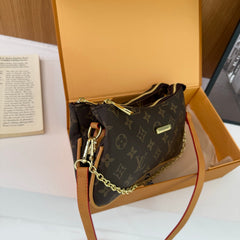 Brown Leather Crossbody Bag