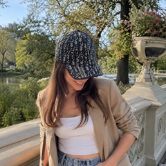 Classic CD Jacquard Curved Brim Hat