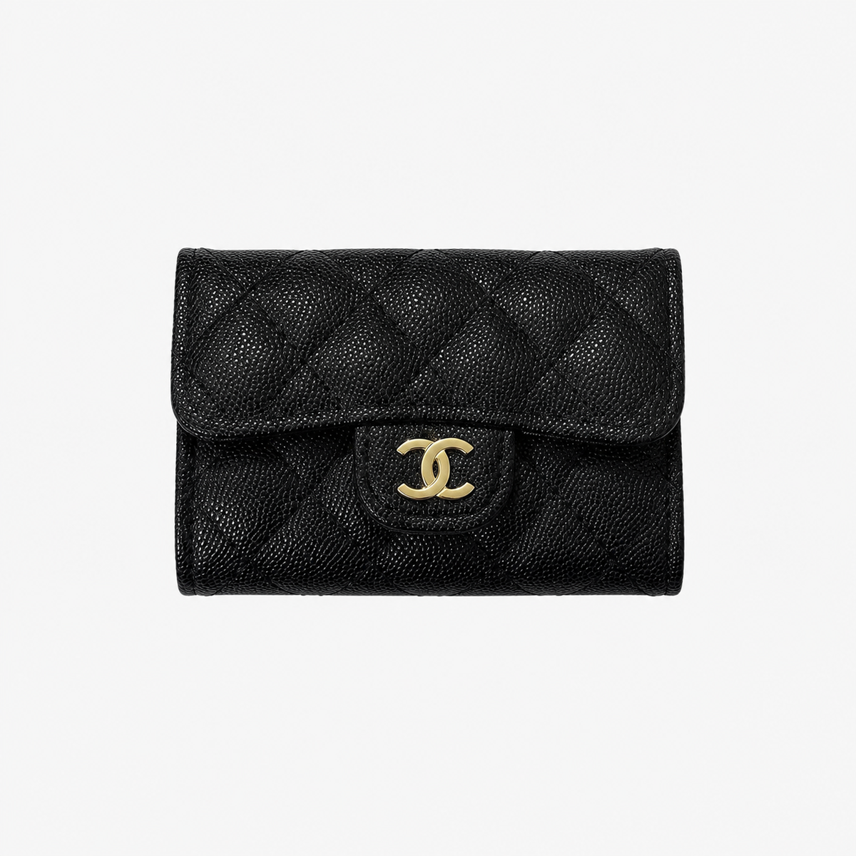 Compact Leather CC Mini Wallet