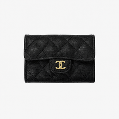Compact Leather CC Mini Wallet