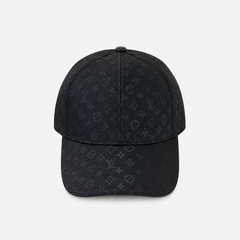 Monogram Black Casual Hat
