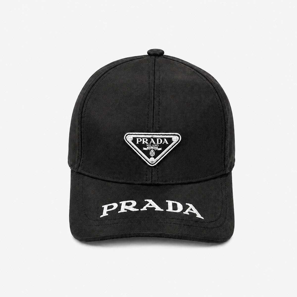 Black PR Curved Brim Travel  Hat