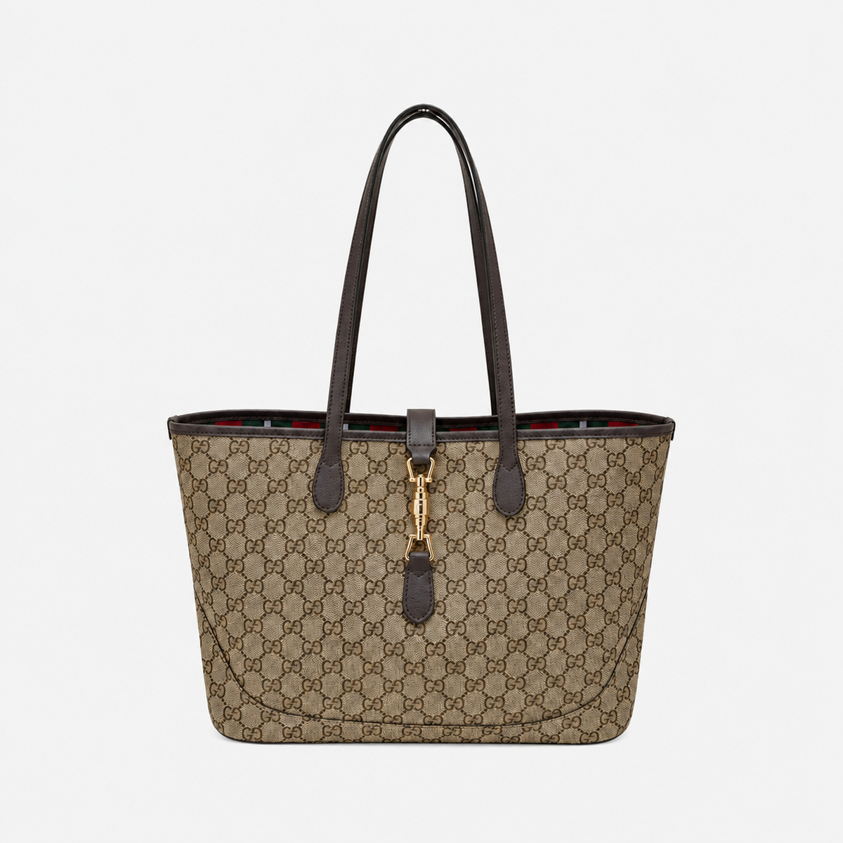 Brown Canvas Tote Bag