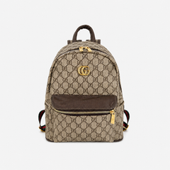 Brown  Canvas Monogram GG Casual Backpack