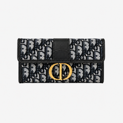 Vintage Canvas CD Clutch Wallet