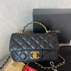 Luxury Black Flap Bag