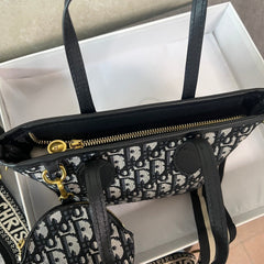 Elegant Soft Denim Tote Shoulder Bag