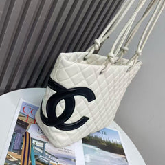 Elegant Leather CC  Shopper Tote