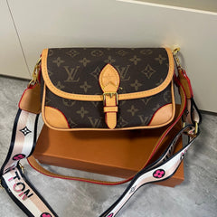 Brown  Monogram Leather Bag