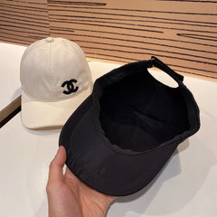 Embroidered White Everyday Hat