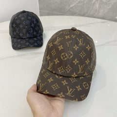 Brown Monogram Streetwear Hat
