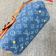 Blue Coated  Handbag