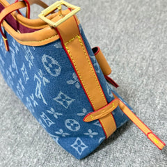 Blue Coated  Handbag